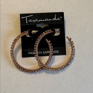 Taramanda Gold Hoop Earrings